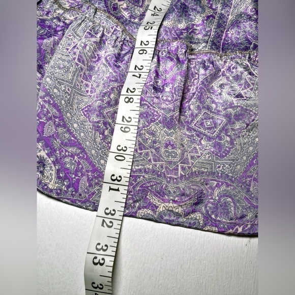 Perry Walker Collective Convertible Dress/Skirt - Purple Paisley Print - Picture 14 of 15